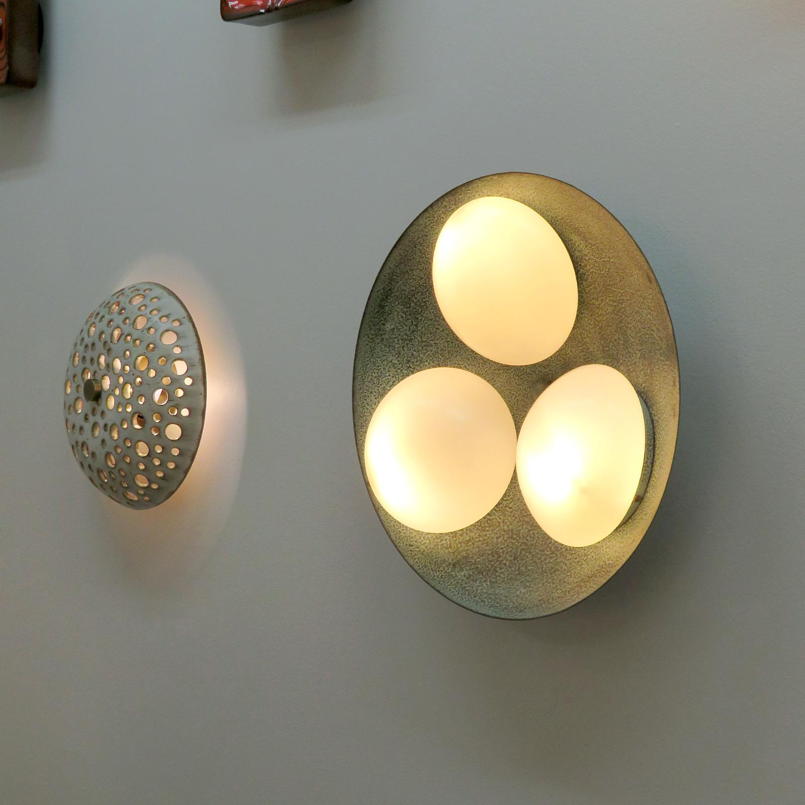 Brass Trinova Outdoor Light by Gallery L7 For Sale