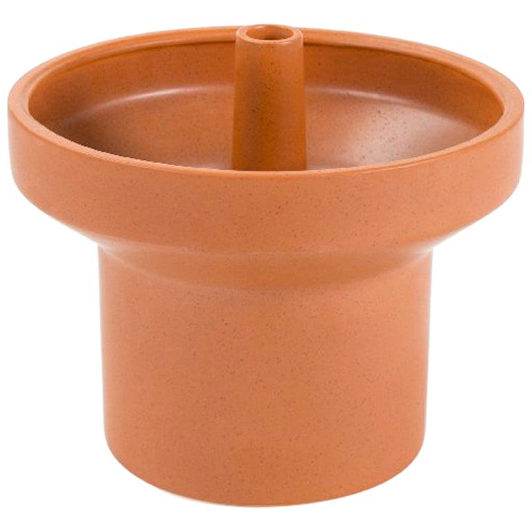 Trinum Pot Plant with Plate 'Cylinder' For Sale