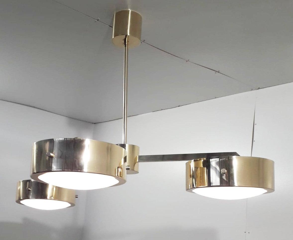 Poli Lampe à suspension à trois anneaux de Fabio Ltd en vente