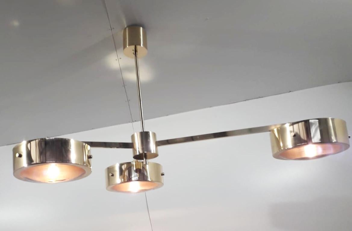 Poli Lampe à suspension à trois anneaux de Fabio Ltd en vente