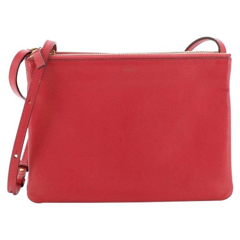 Trio Crossbody Bag Leather Large For Sale at 1stdibs