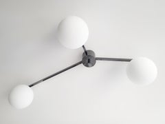 Trio Globe Flush Mount