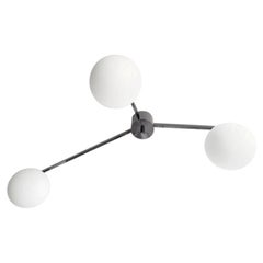 Trio Globe Flush Mount
