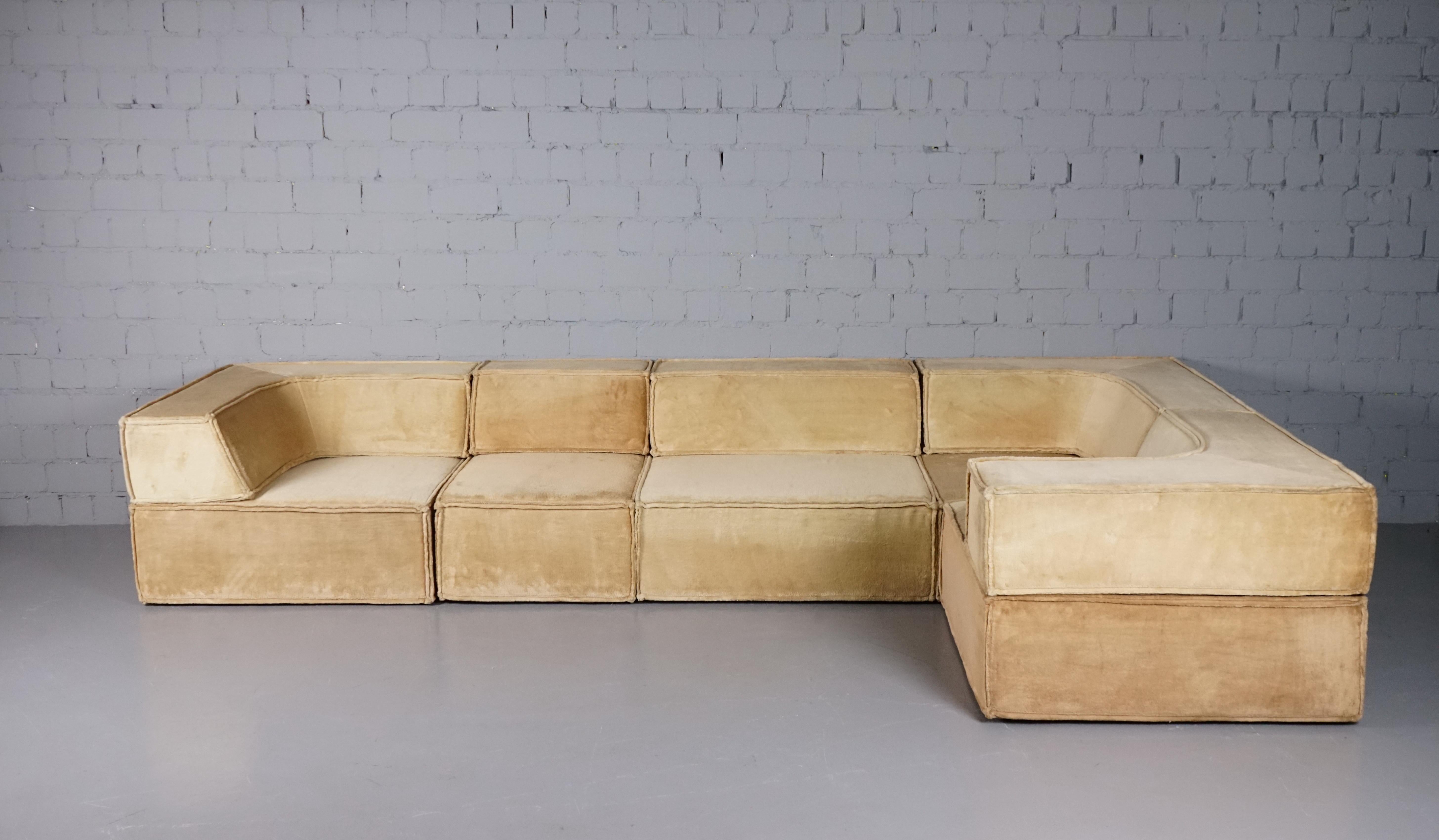 Mid-Century Modern Trio Modular Sofa by Franz Hero and Karl Odermatt by Team Form AG for COR For Sale