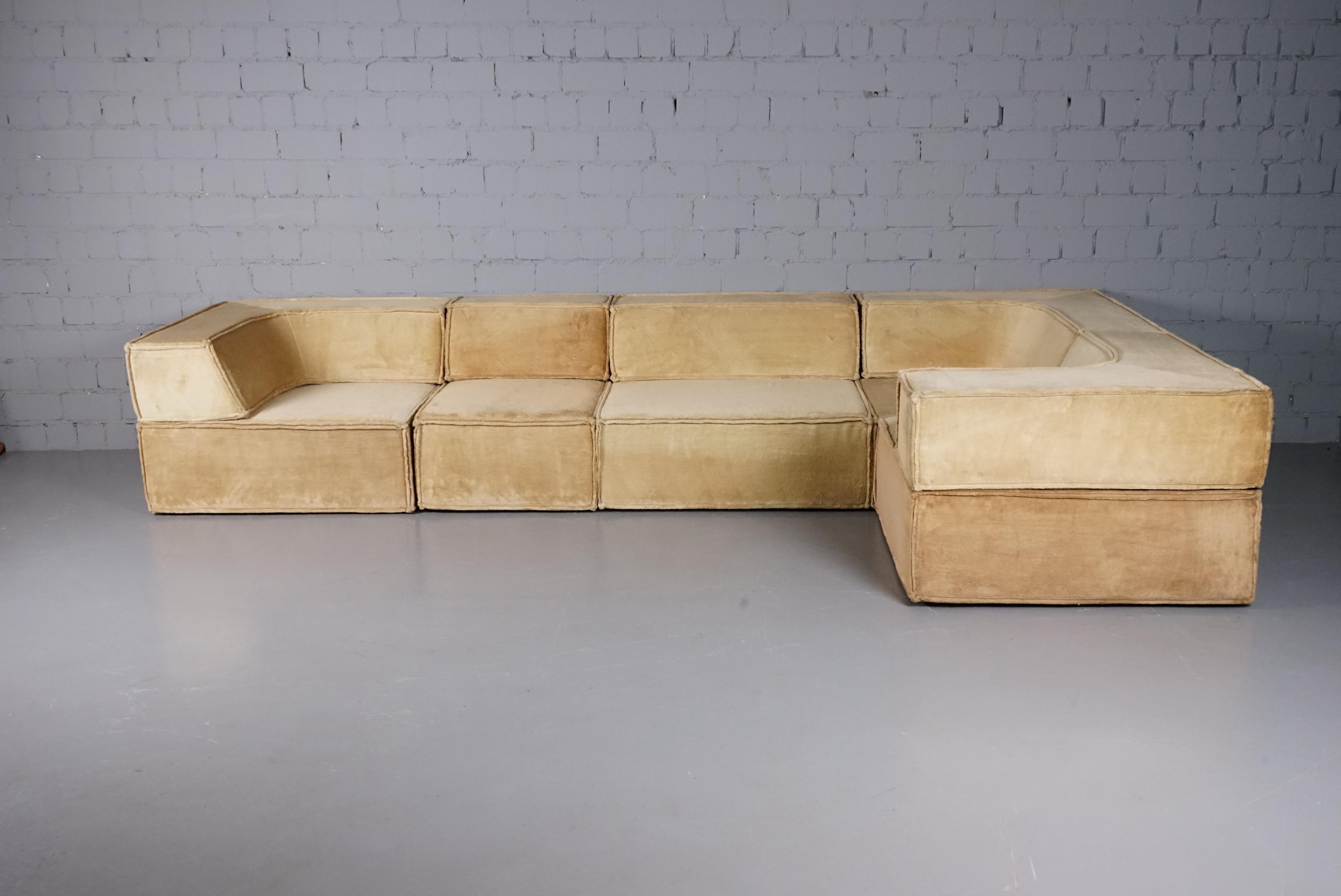 German Trio Modular Sofa by Franz Hero and Karl Odermatt by Team Form AG for COR For Sale