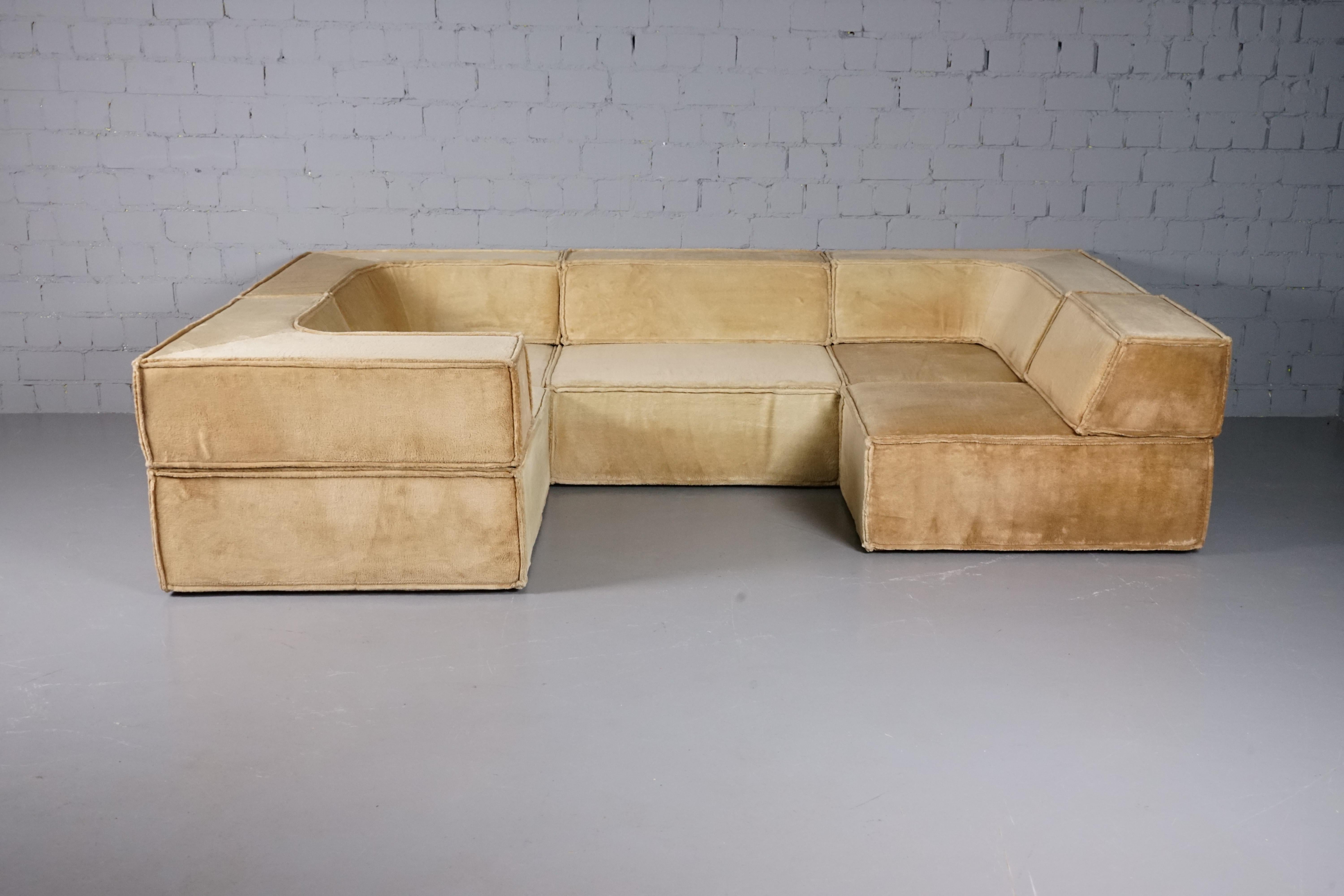 Trio Modular Sofa by Franz Hero and Karl Odermatt by Team Form AG for COR In Good Condition For Sale In Kelkheim (Taunus), HE