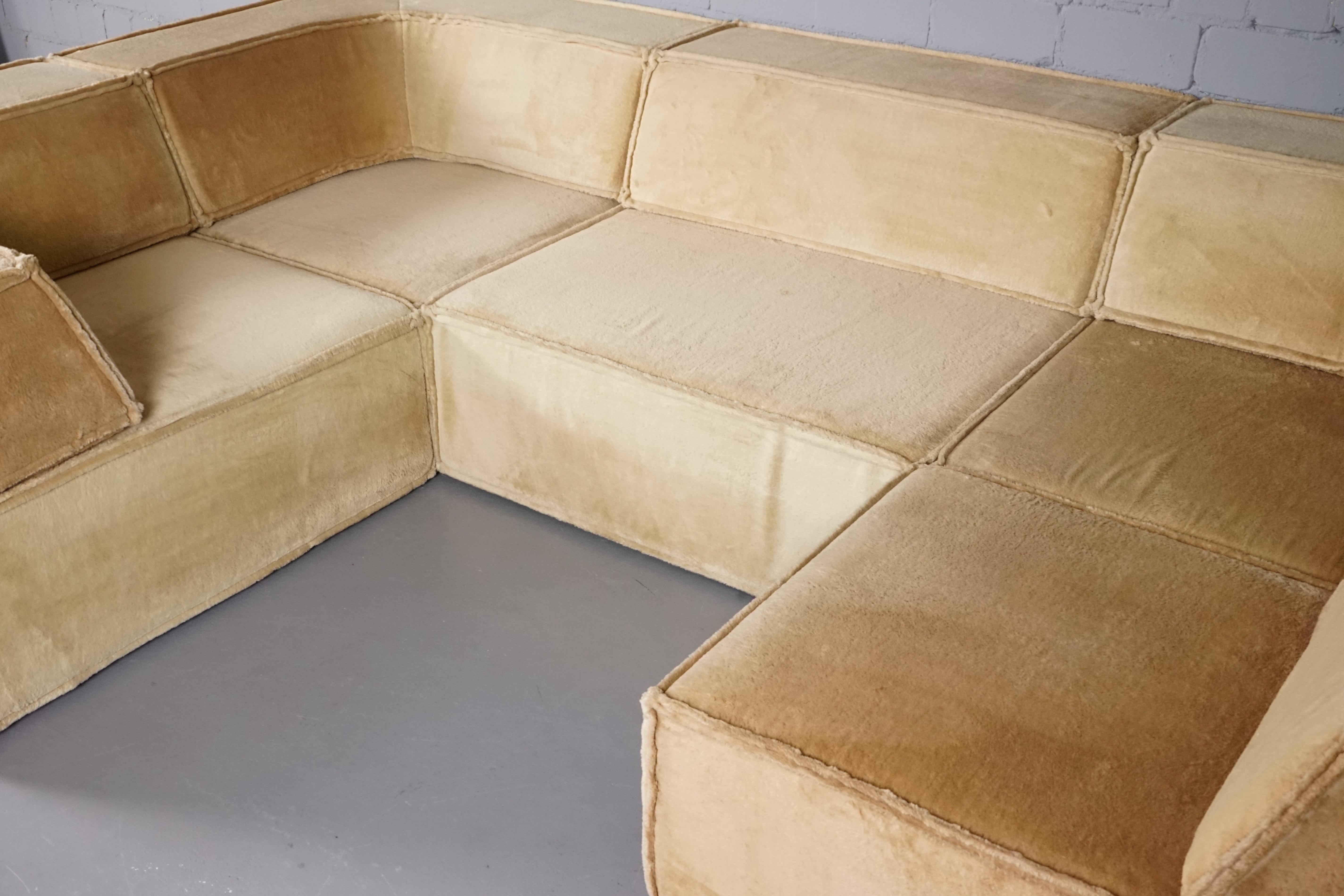Late 20th Century Trio Modular Sofa by Franz Hero and Karl Odermatt by Team Form AG for COR For Sale
