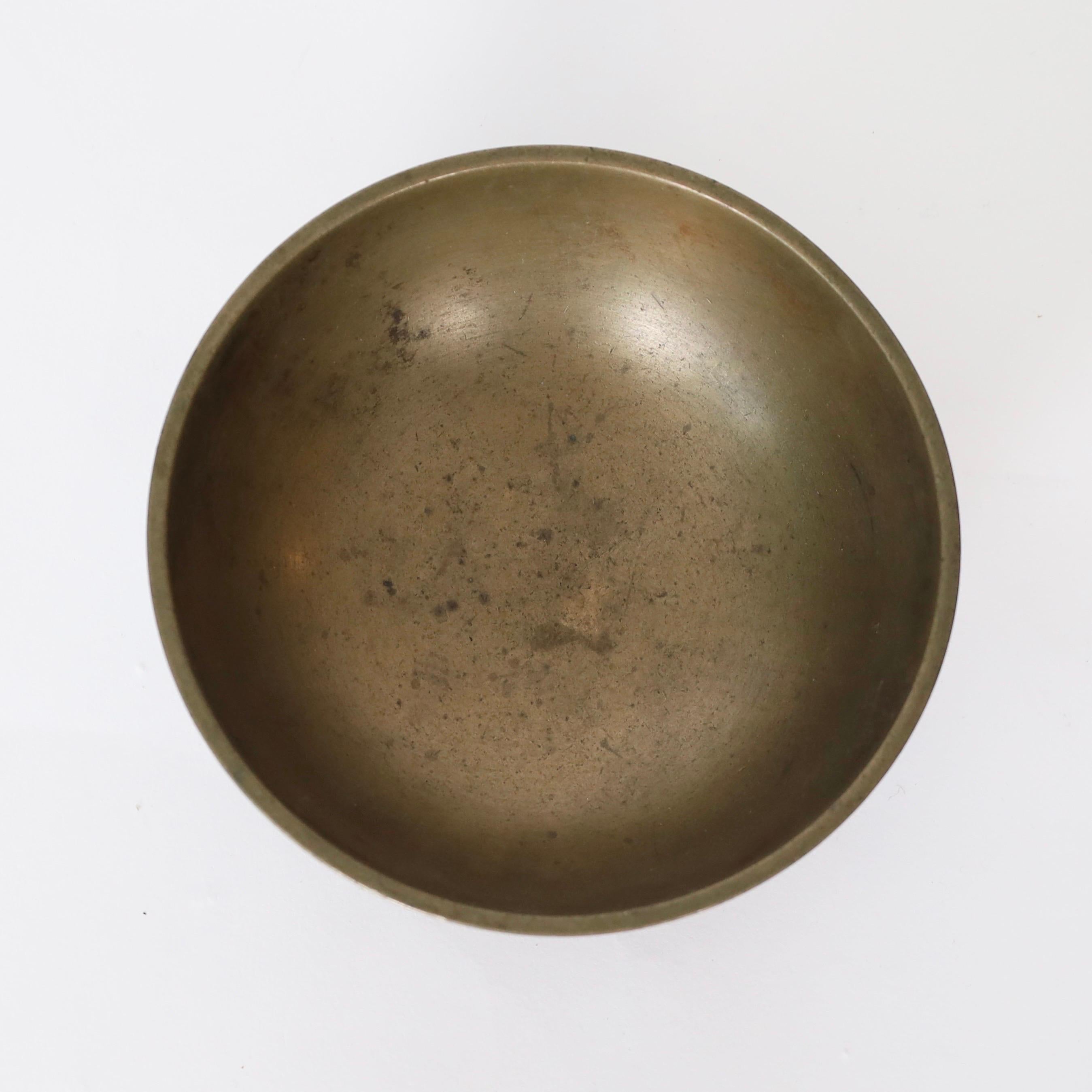Trio of Art Deco Bronze Bowls by Just Andersen, 1930s, Denmark For Sale 6