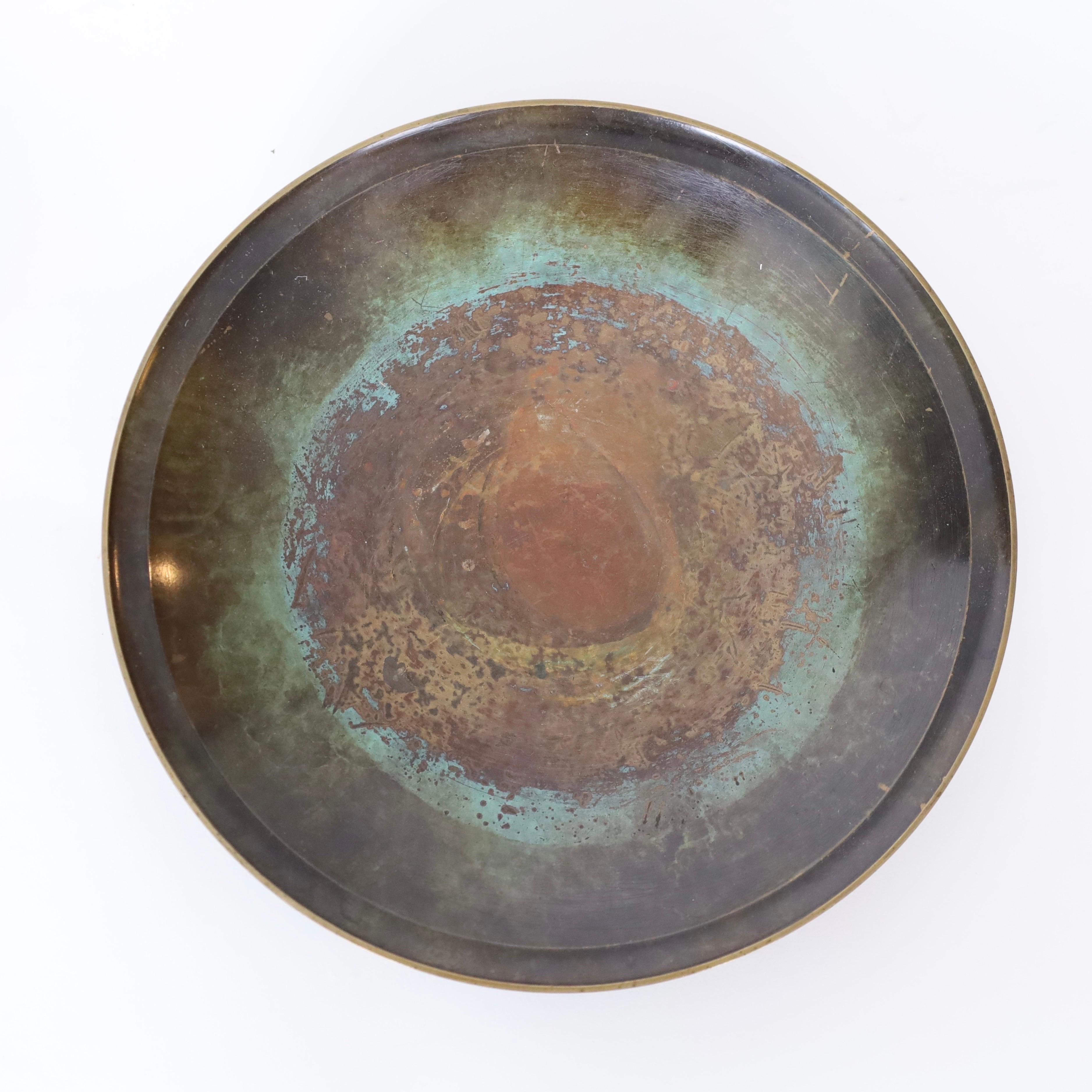 Trio of Art Deco Bronze Bowls by Just Andersen, 1930s, Denmark For Sale 2