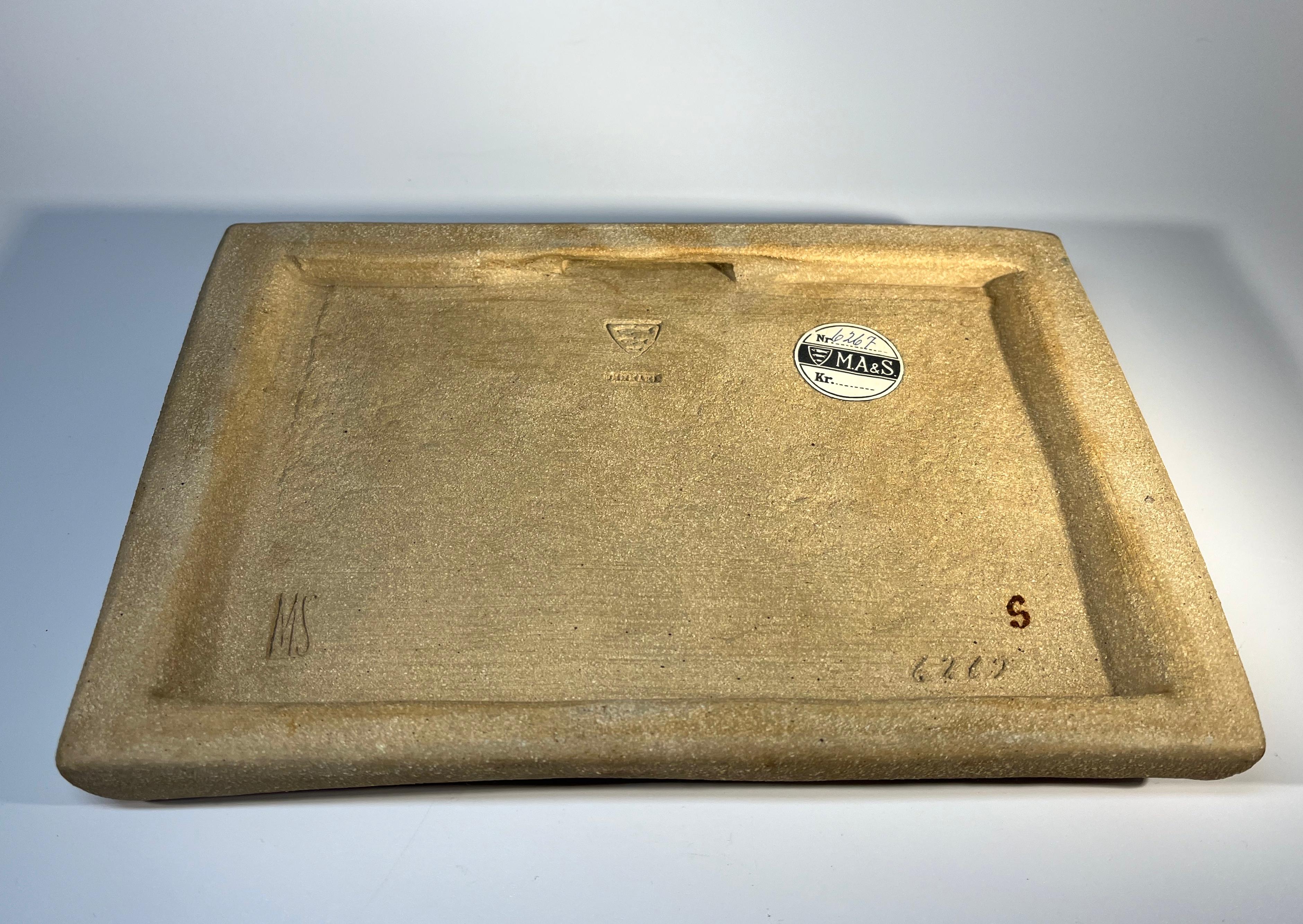 Trio der Vögel von Marianne Starck für Michael Andersen. Dänische Wandplakette im Angebot 1
