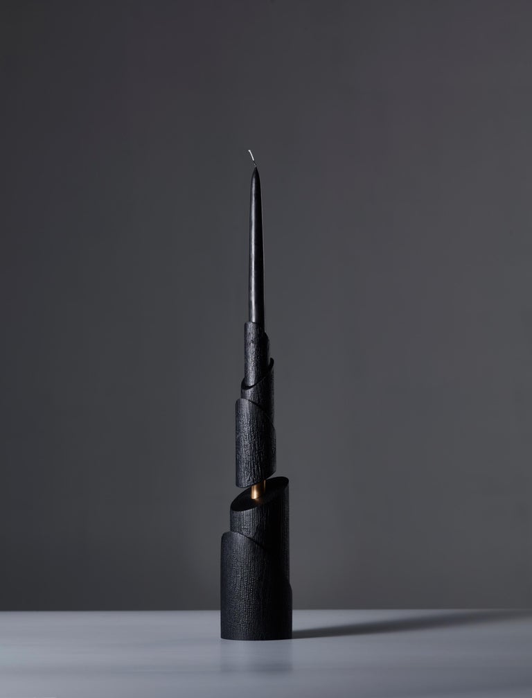 Trio of Bronze Chandeliers 'Ashes to Ashes', Signed William Guillon For ...