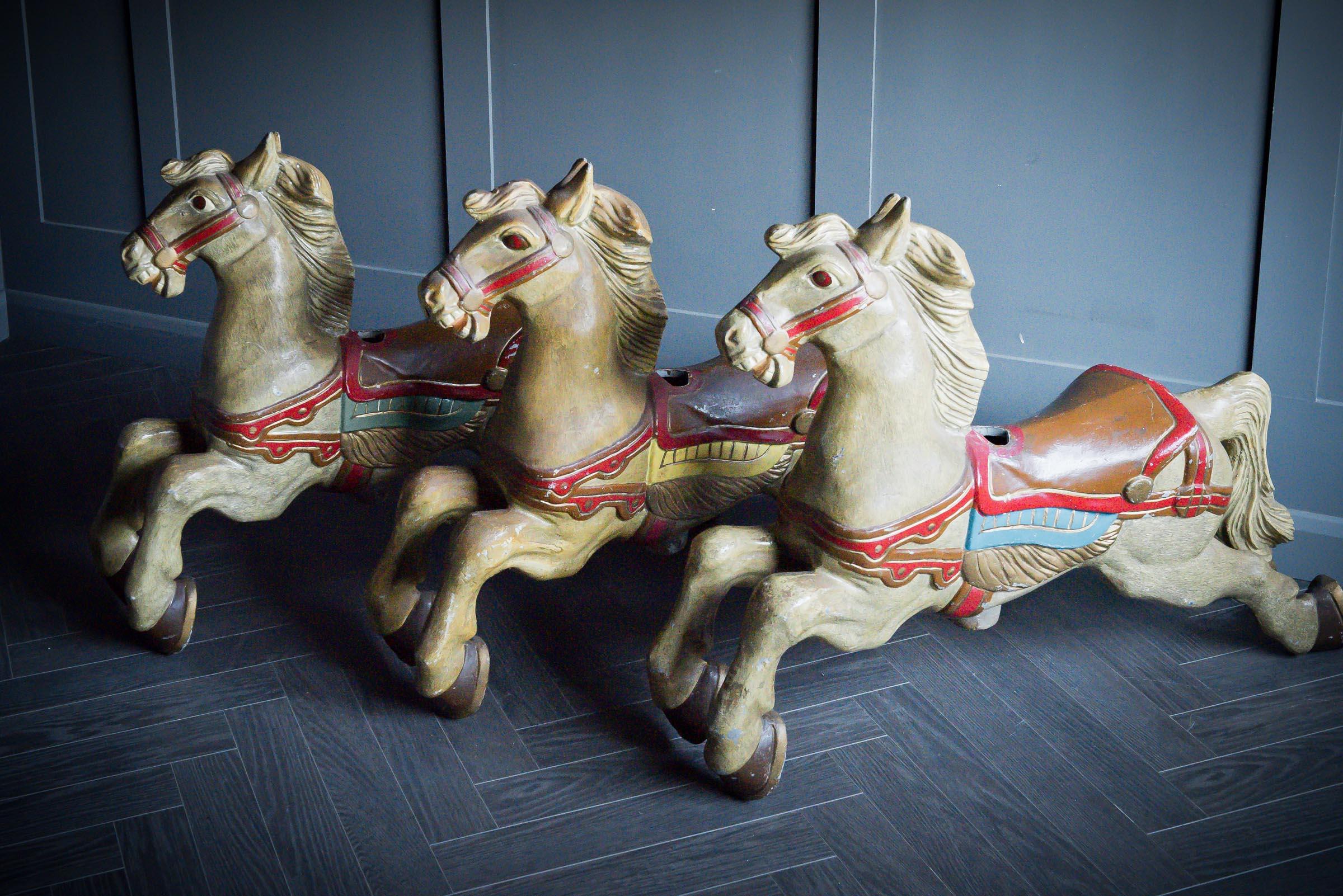 Cast Iron Carousel Horse For Sale 2