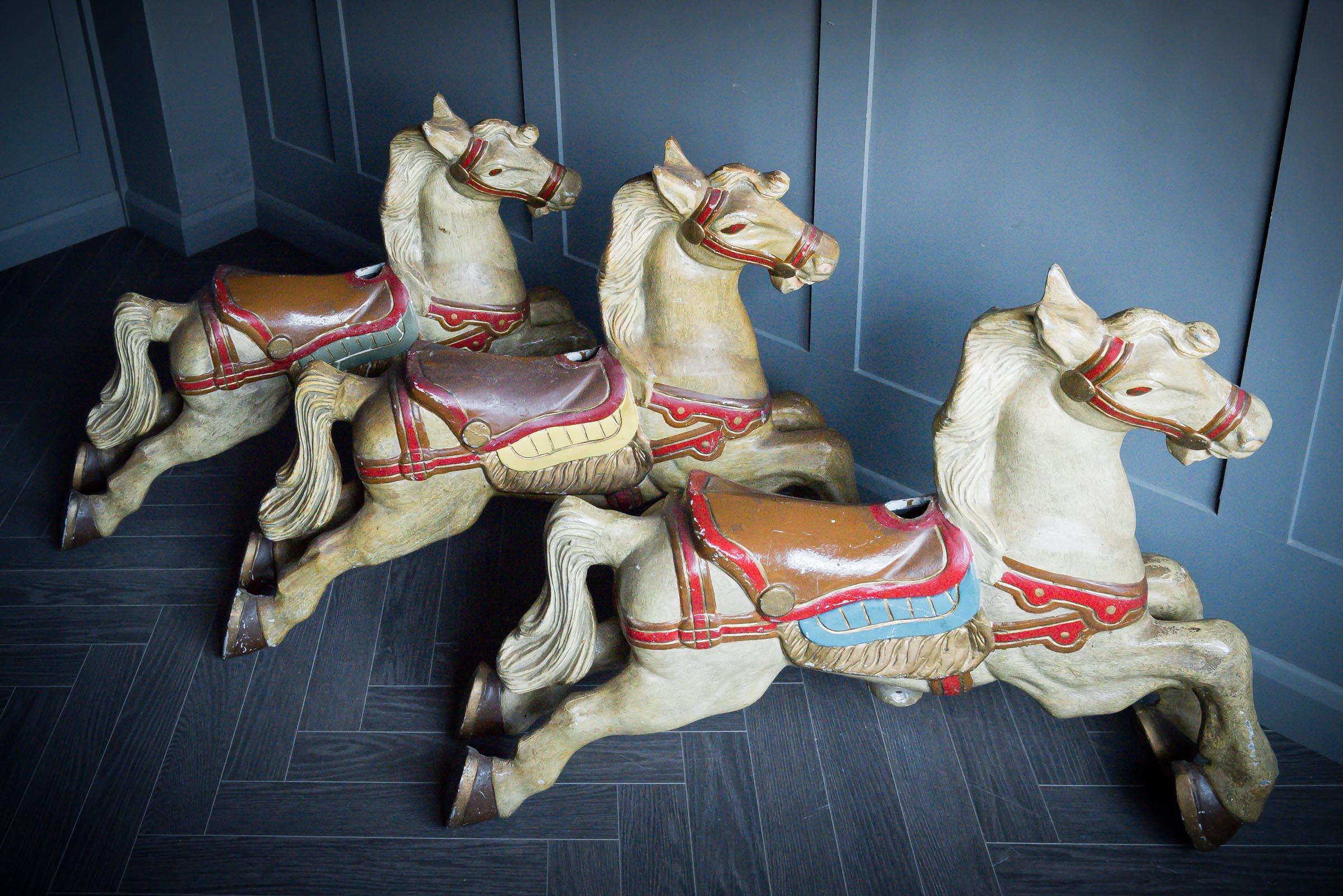 Cast Iron Carousel Horse For Sale 3