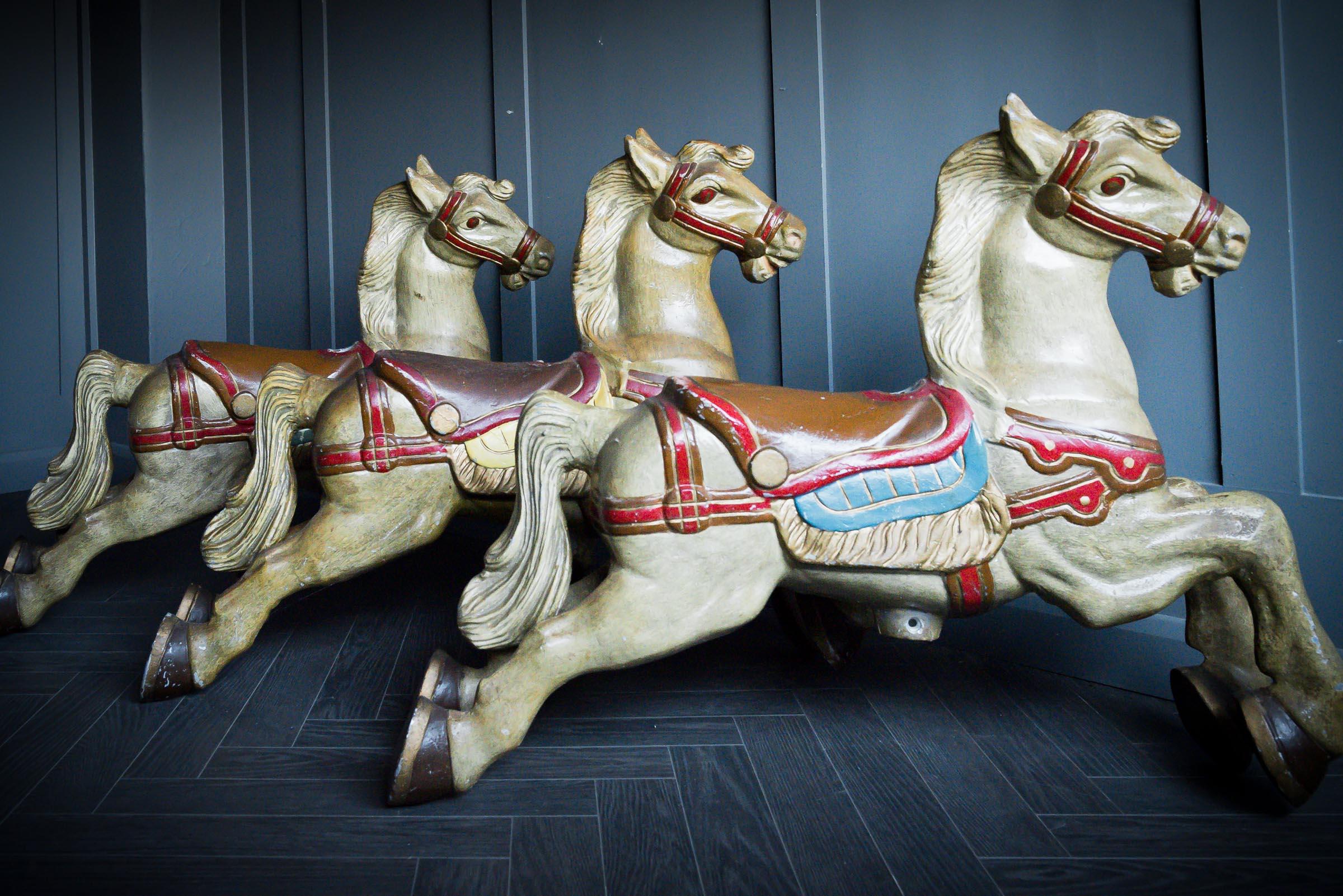 Cast Iron Carousel Horse For Sale 5