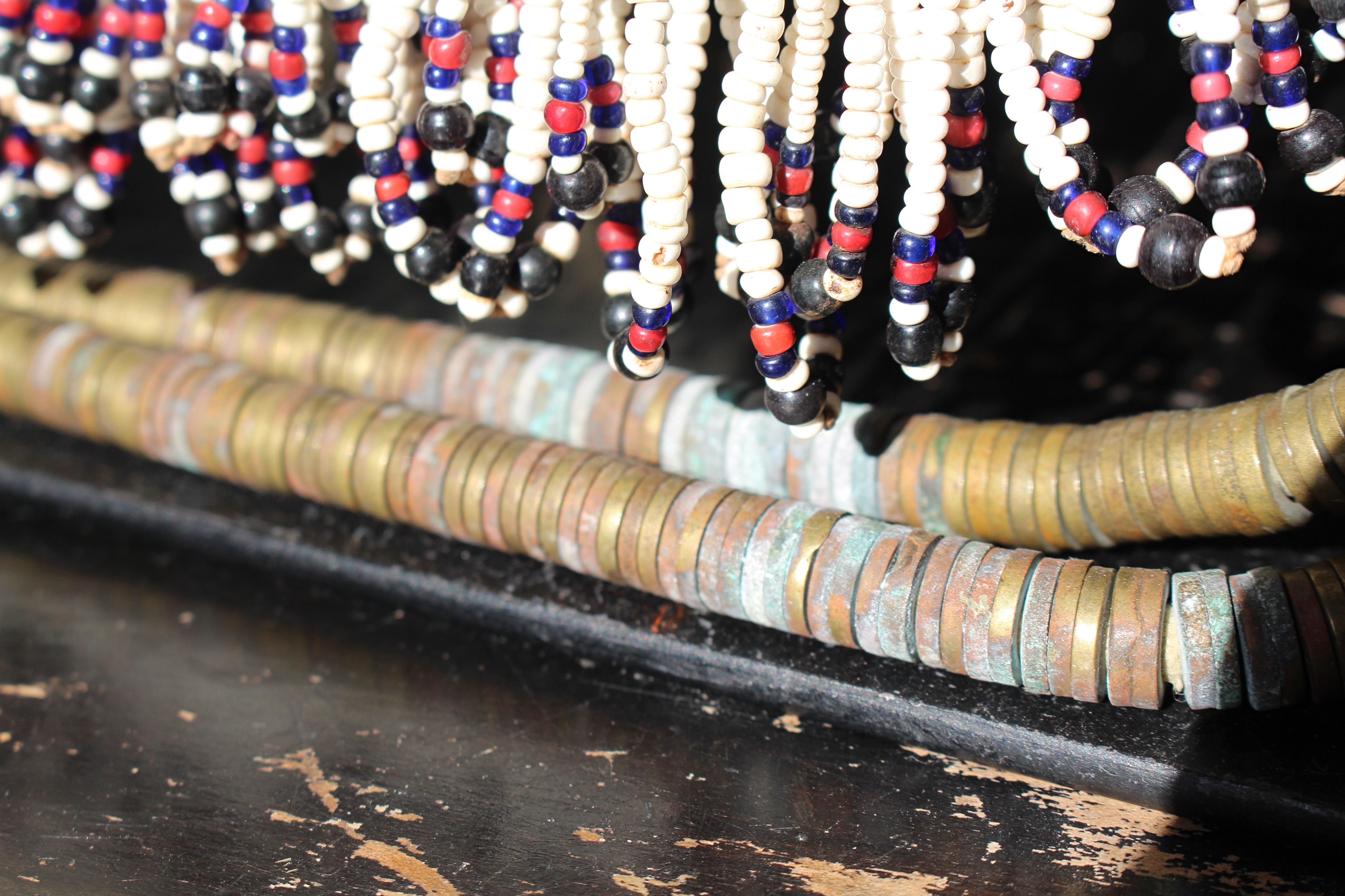 Trio de tabliers en perles Xhosa d'Afrique du Sud du début du 20e siècle Tribal Art Bon état - En vente à Lowestoft, GB