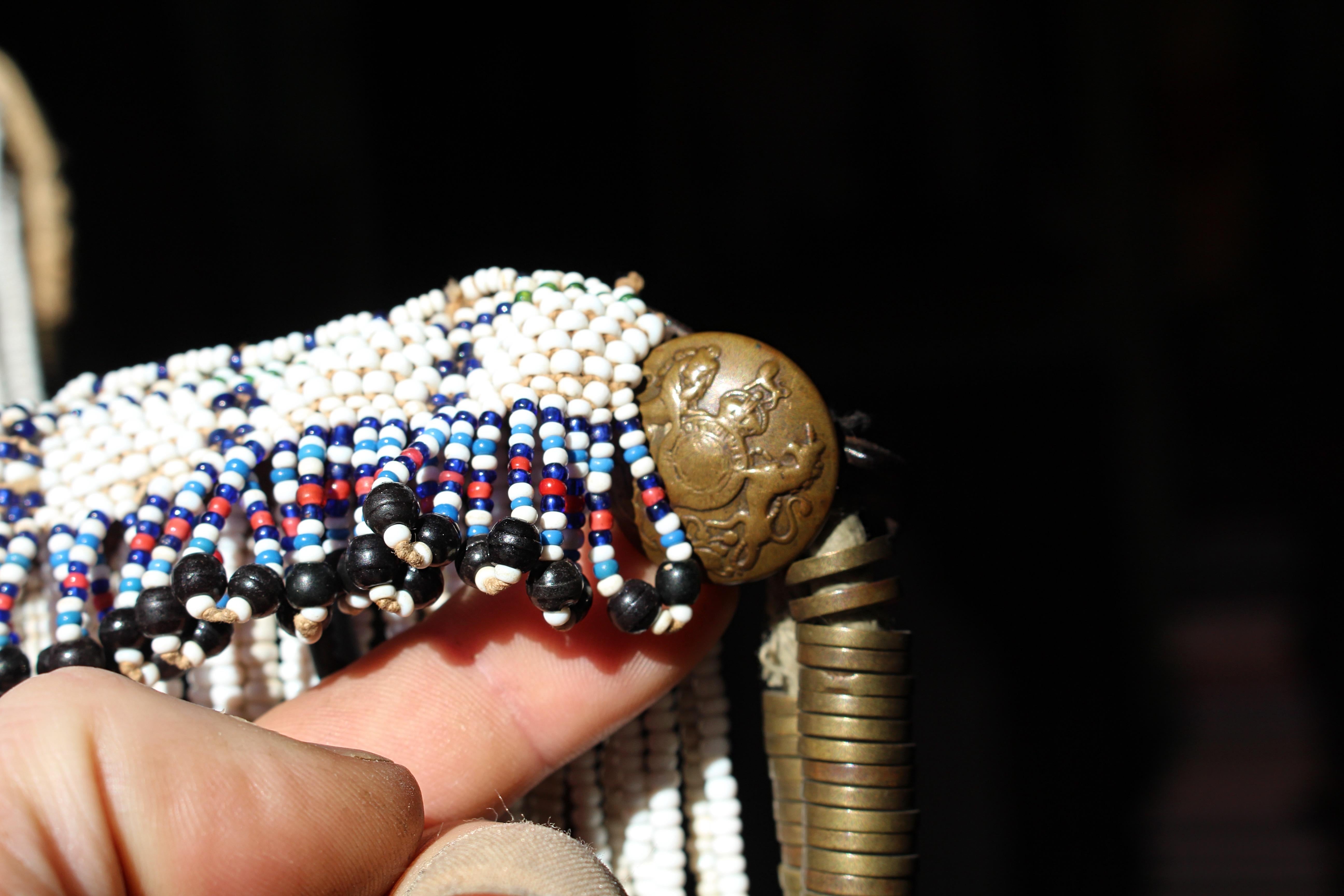 20ième siècle Trio de tabliers en perles Xhosa d'Afrique du Sud du début du 20e siècle Tribal Art en vente