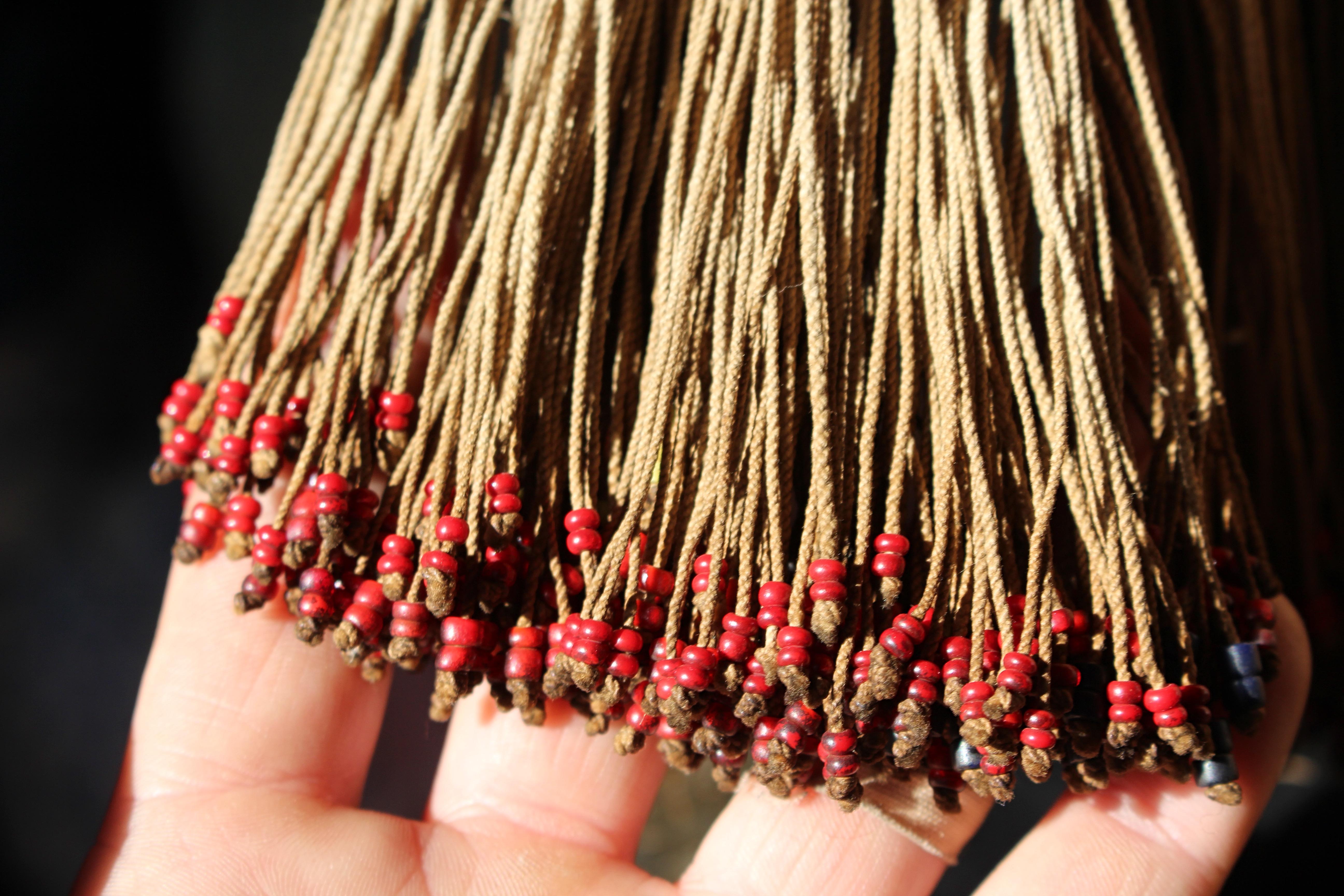 Trio de tabliers en perles Xhosa d'Afrique du Sud du début du 20e siècle Tribal Art en vente 2