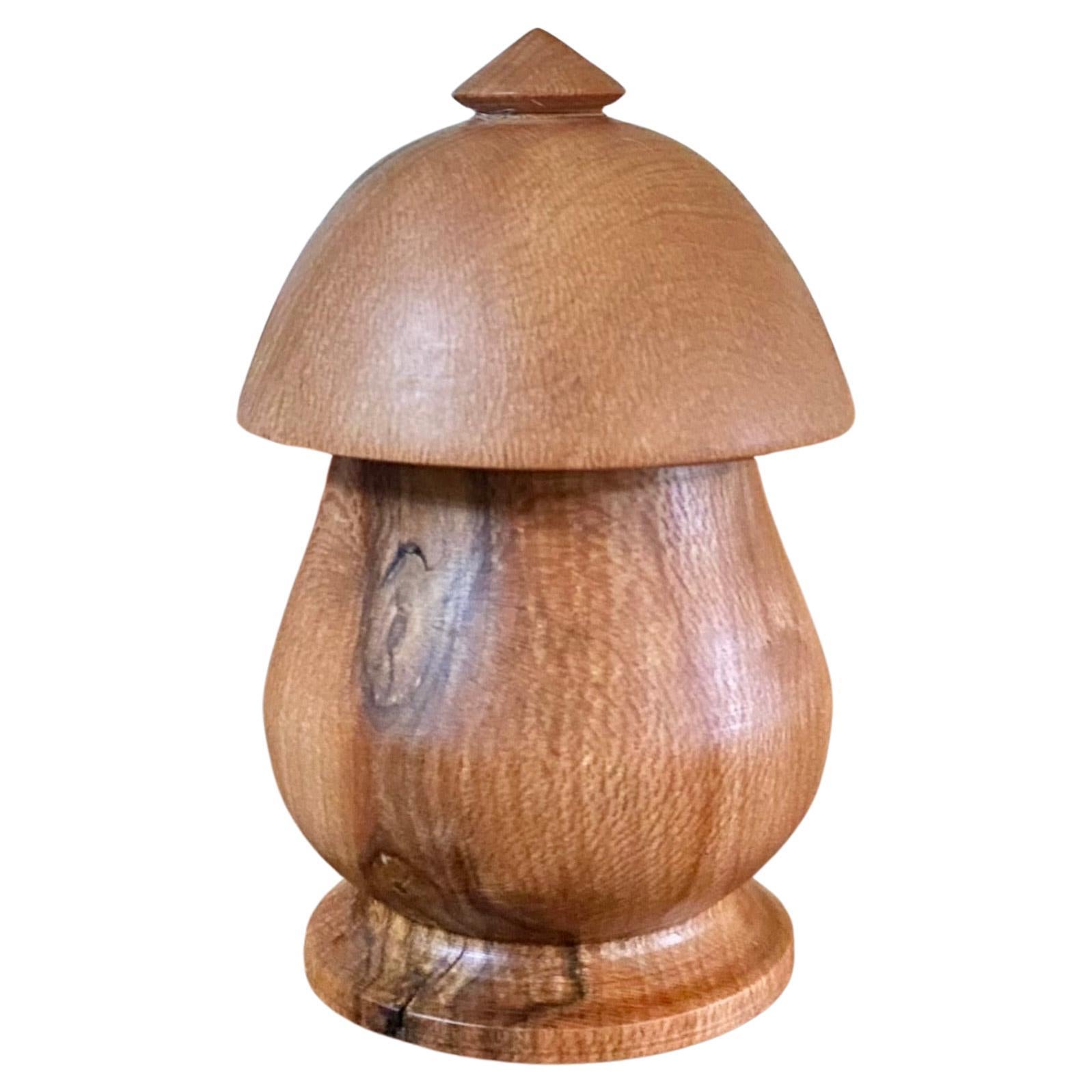 American Trio of Exotic Hardwood Turned Minimalist Sculptural Vessels For Sale