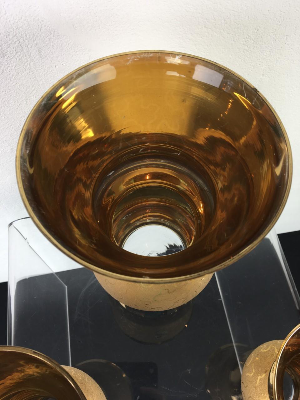 Vasi d'oro di Laeken Bruxelles, Belgio, anni '40 in vendita 1