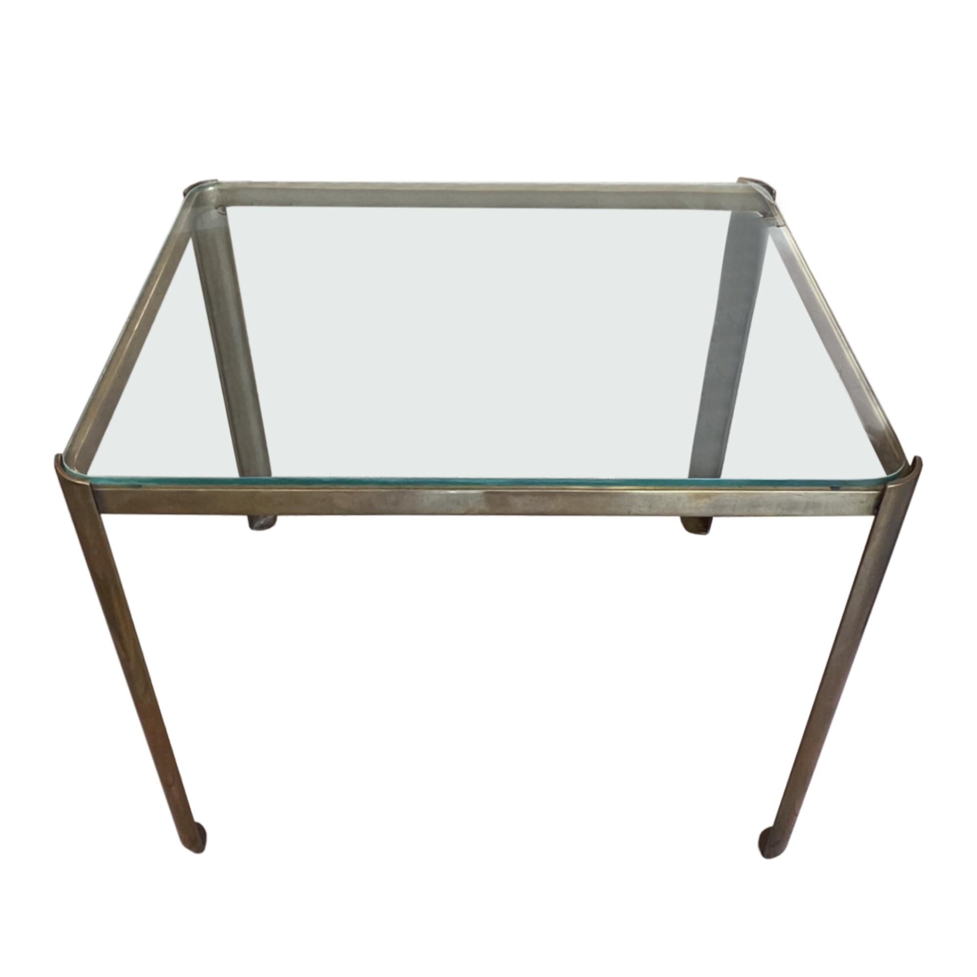 Mid-Century Modern Trio of Midcentury French Side Tables Designed by JT LePelletier For Sale