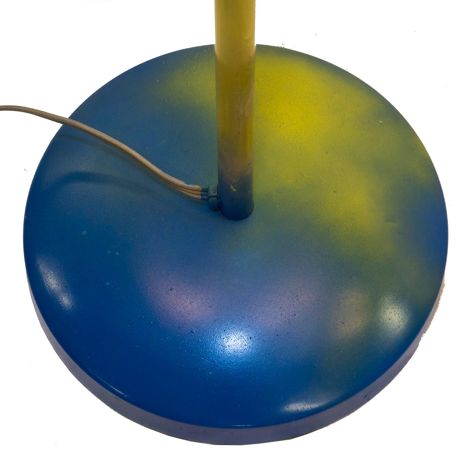 Anodized Trio of Nightingale Floor Lamps in the Style of Walter Von Nessen