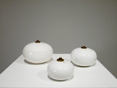 Trio of Oil Lamps Model Alladin, Sweden 1982 Anne Nilsson Höganäs