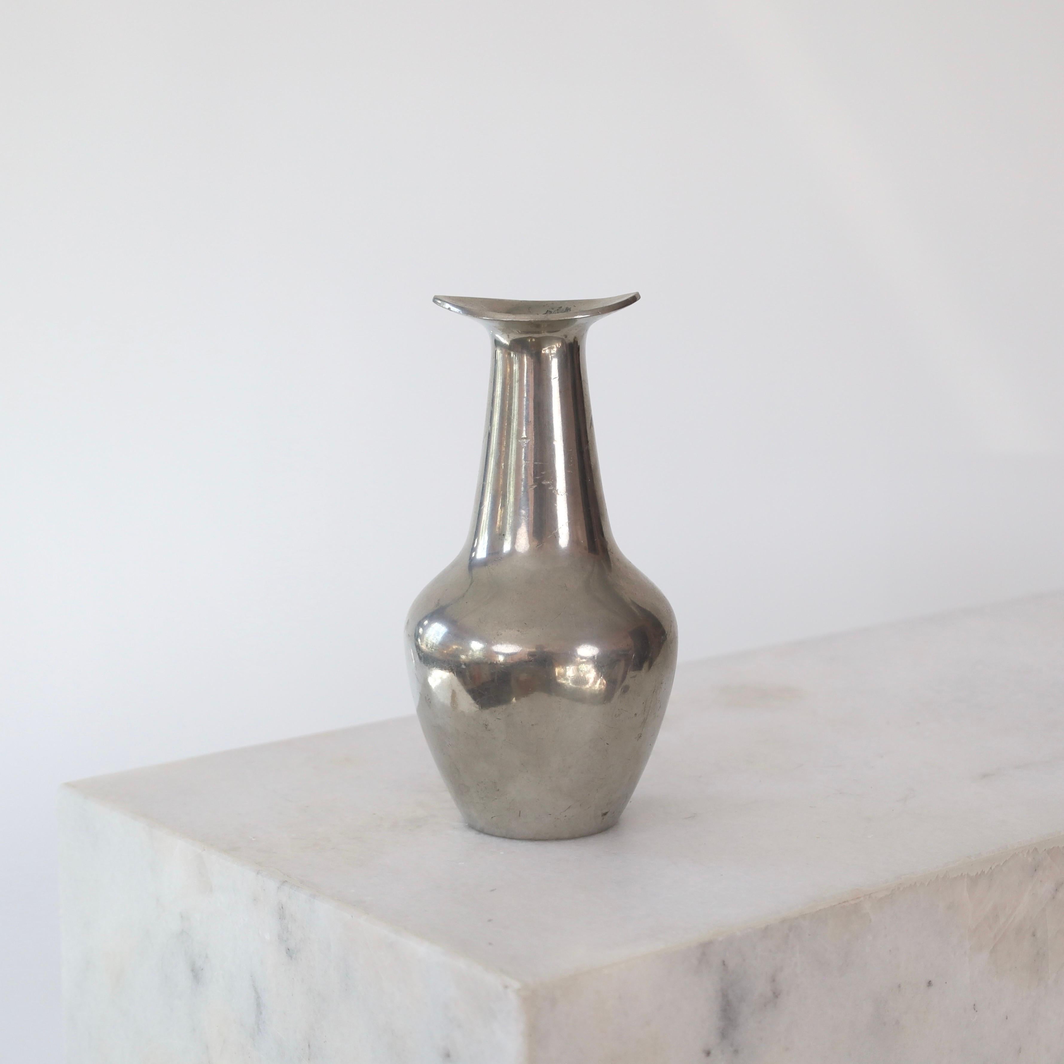 Trio of Pewter vases by Just Andersen, 1950s, Denmark For Sale 5