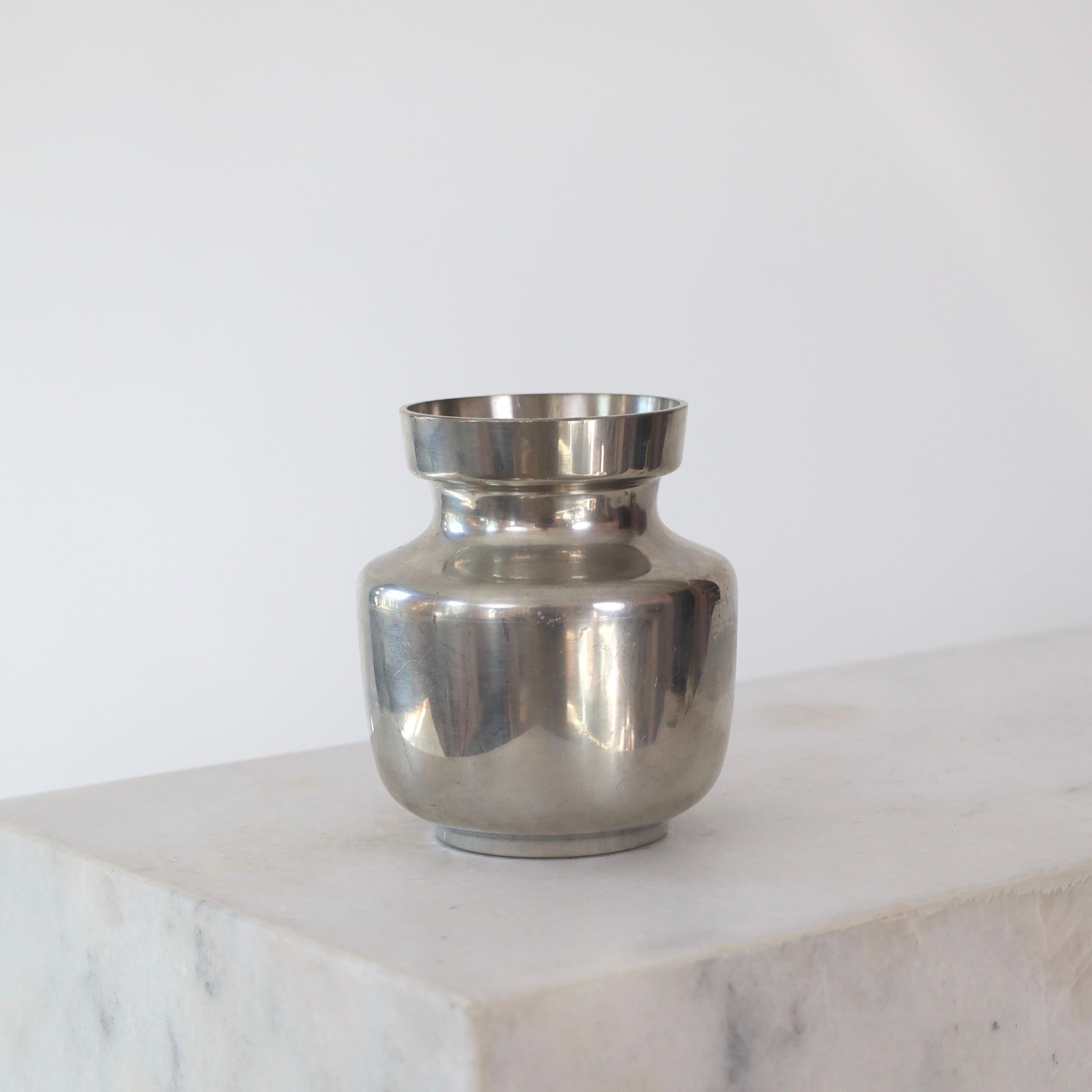 Trio of Pewter vases by Just Andersen, 1950s, Denmark For Sale 8