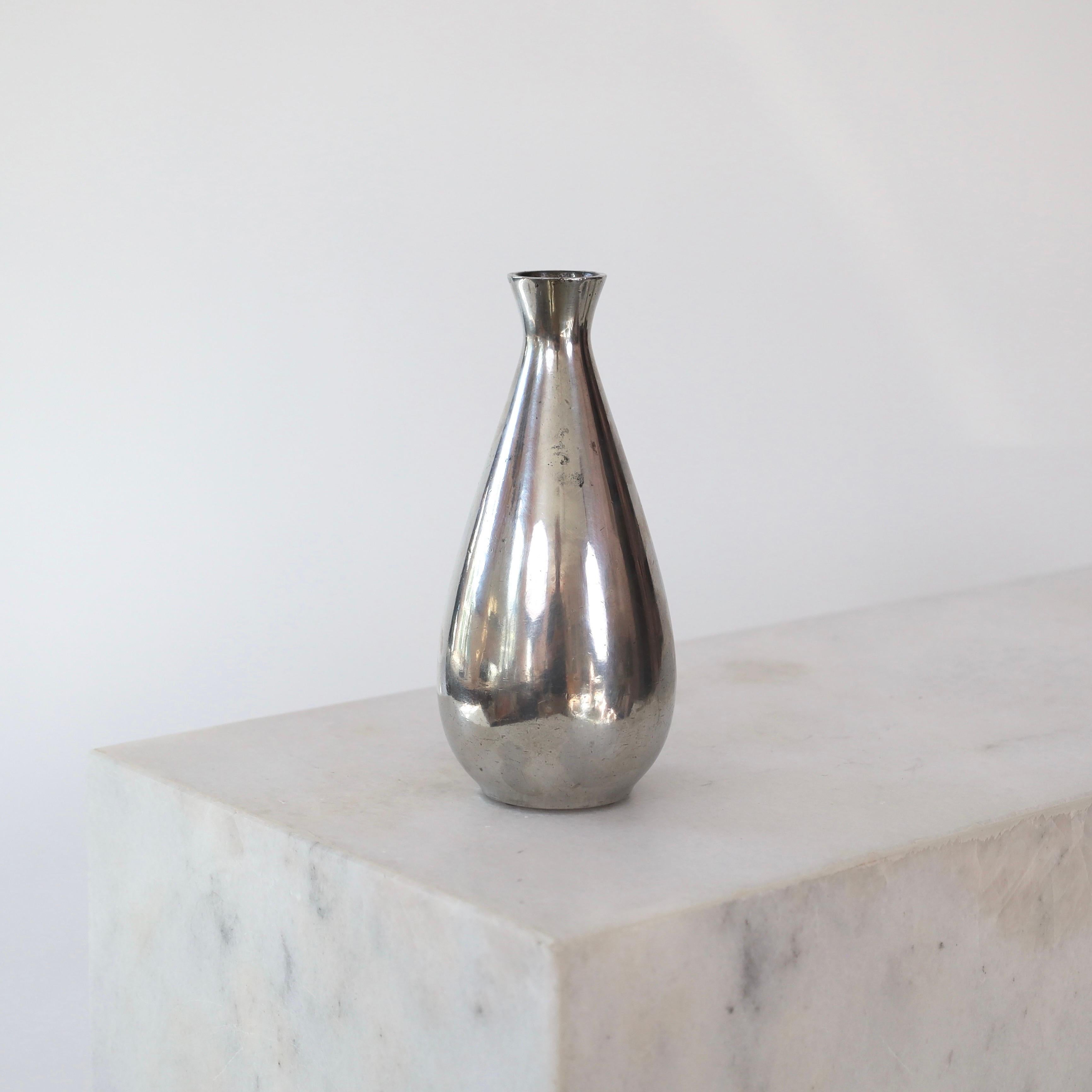 Trio of Pewter vases by Just Andersen, 1950s, Denmark For Sale 2