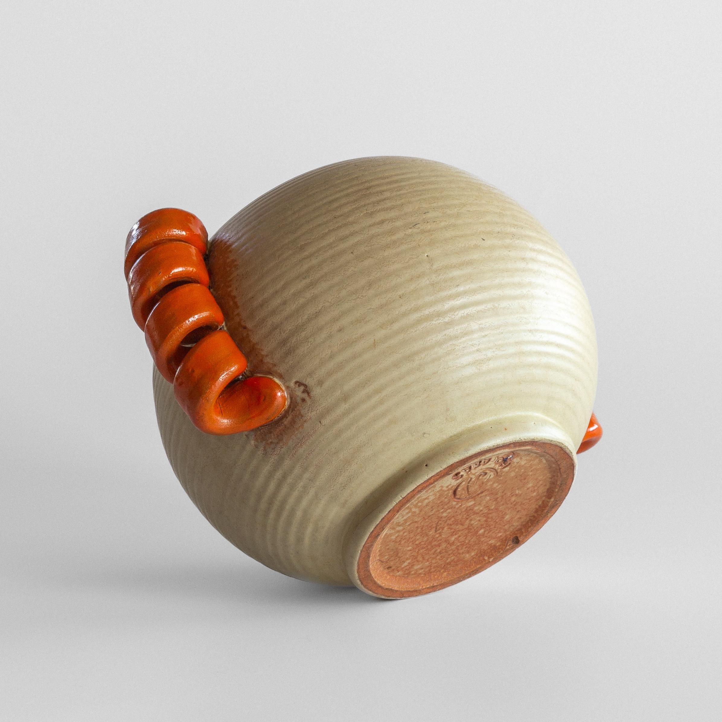 Ceramica Trio di vasi in ceramica The Modern Scandinavian di Andersson & Johansson, Svezia anni '30 in vendita