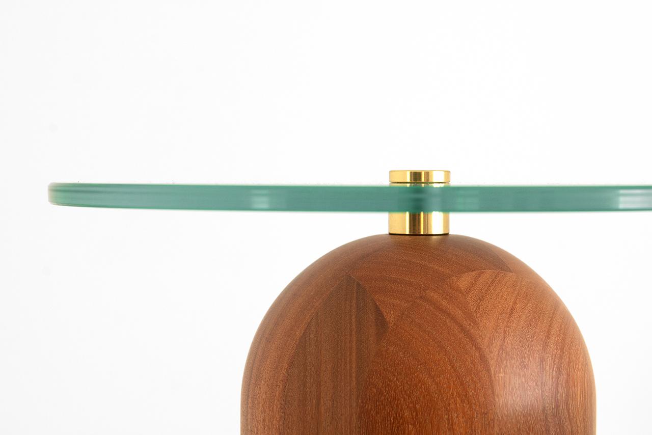 Wood Trio of Side Tables, Leandro Garcia, Contemporary Brazil Design
