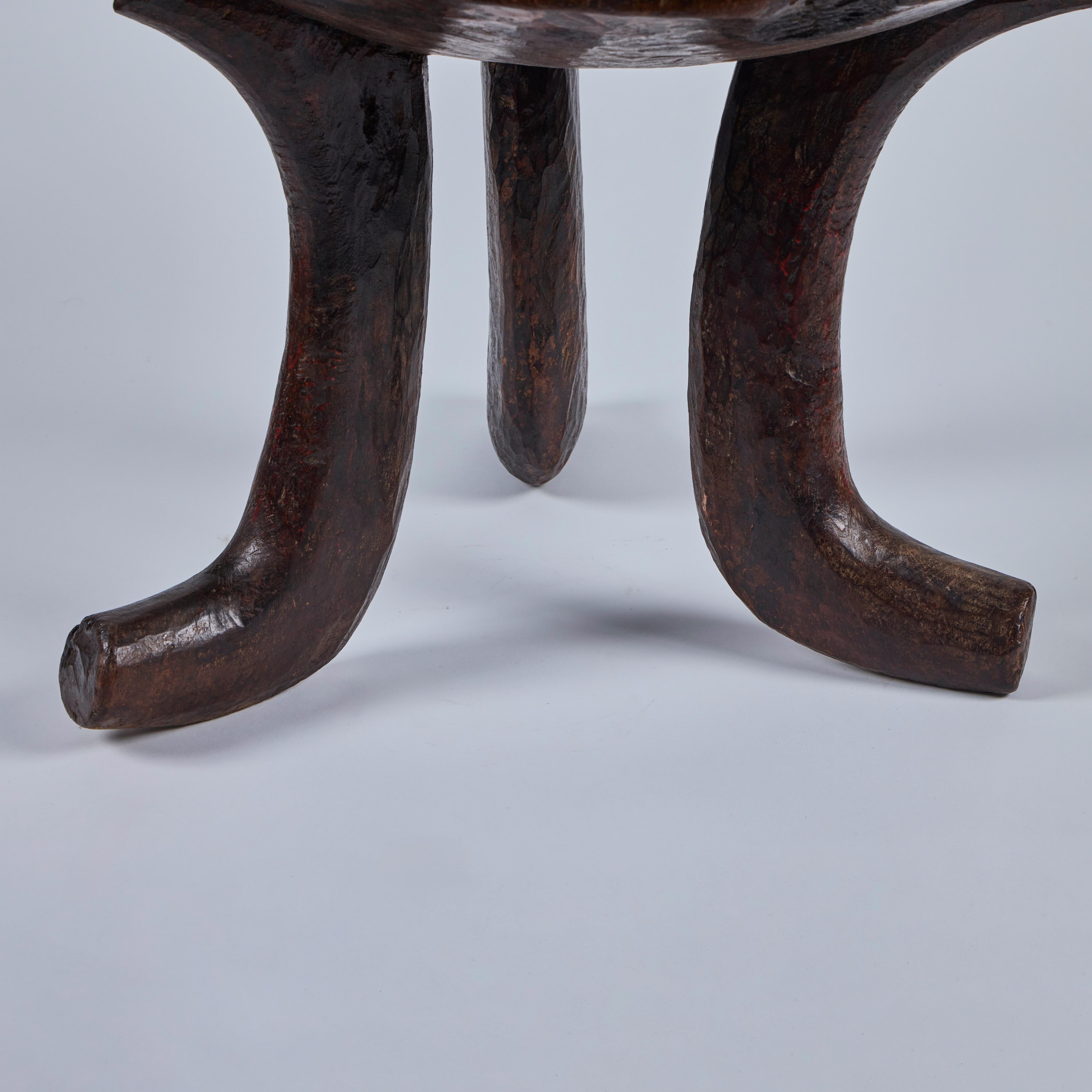 20th Century Trio of Vintage African Stools (Ethiopian) For Sale