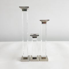 Trio of Vintage Charles Hollis Jones Candle Holders