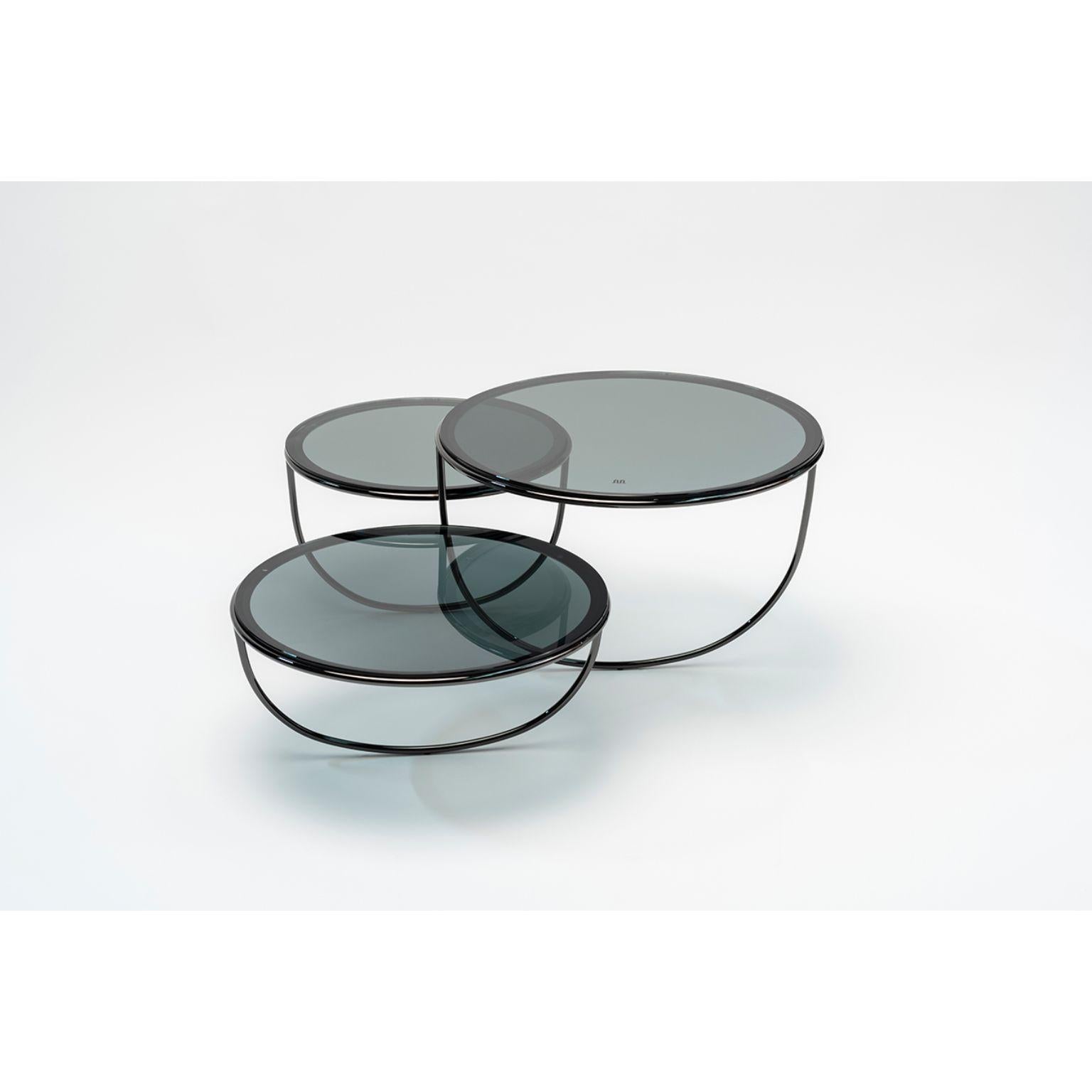 Contemporary Trio Side Table by Nendo For Sale