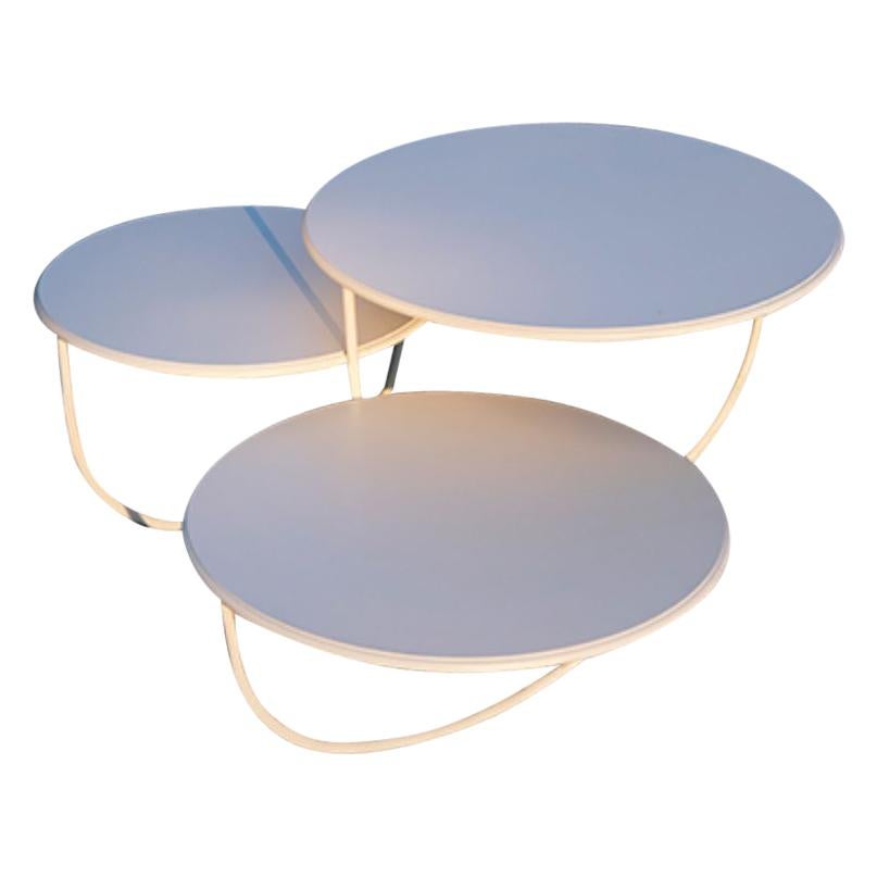 Trio Side Table by Nendo For Sale