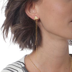 Triode Earrings in Gold