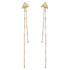 Triode Earrings in Gold
