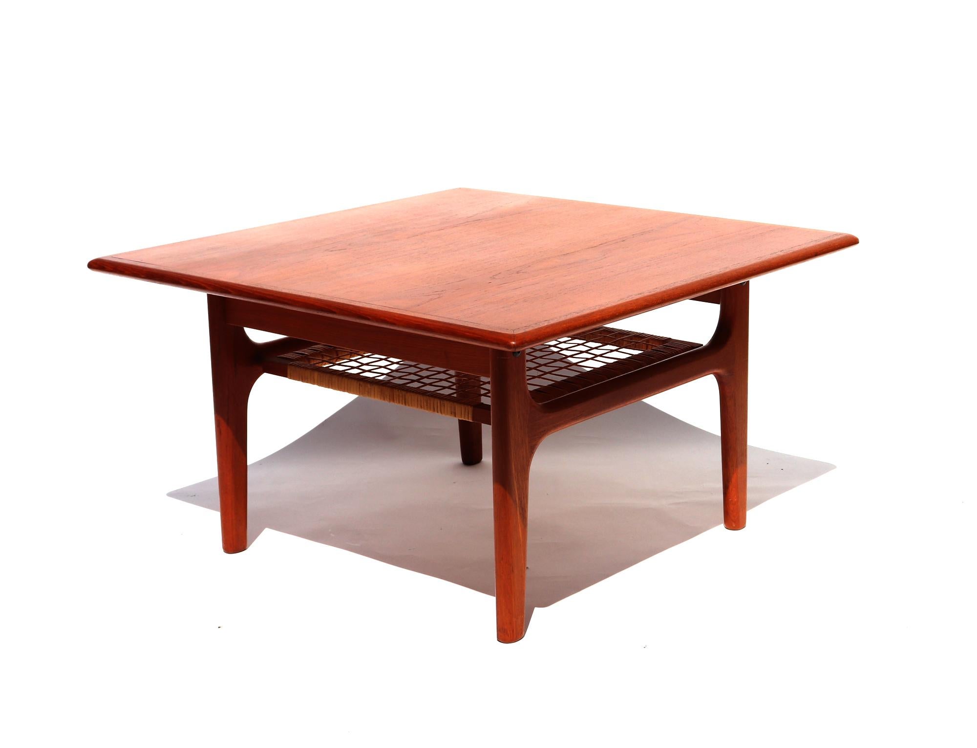 Mid-20th Century Mid-Century Modern Trioh Danish Modern Occasional Teak Table For Sale