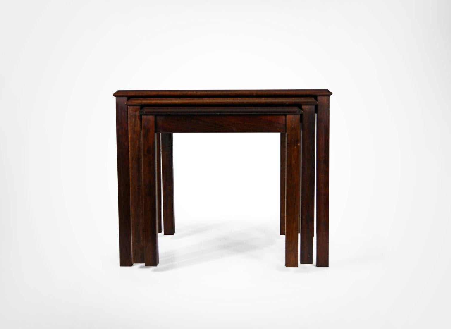 Danish TRIOH Denmark Mid-Century Nest of Tables