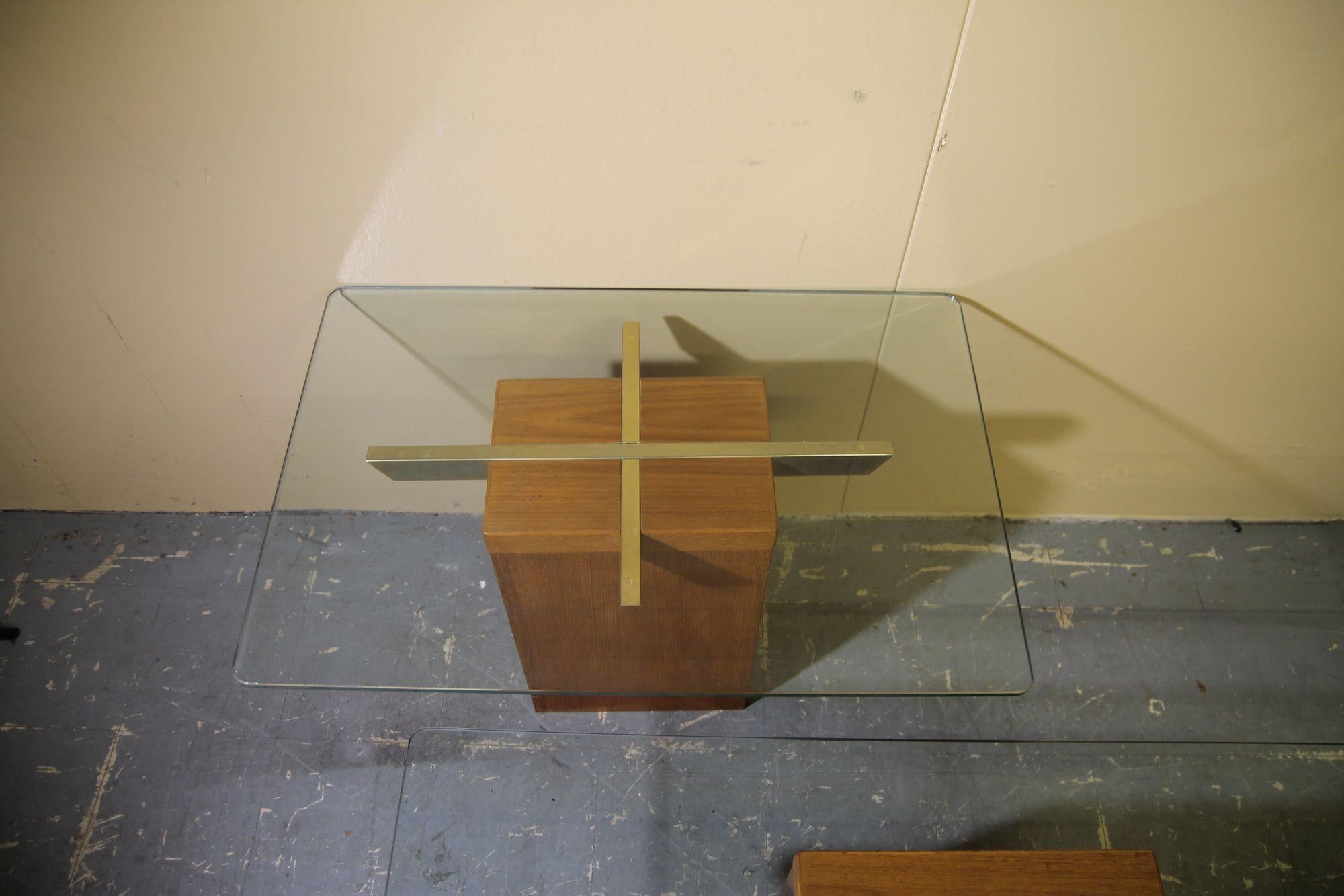 Danish Trioh Mobler Coffee Table and Side Table For Sale