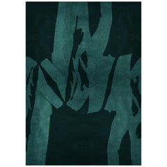 Triology  Rug in Hand-Tufted Wool & Botanical Silk by Rug'Society