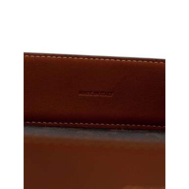 Triomphe Trinket-Schale aus Segeltuch und Leder für Damen oder Herren im Angebot