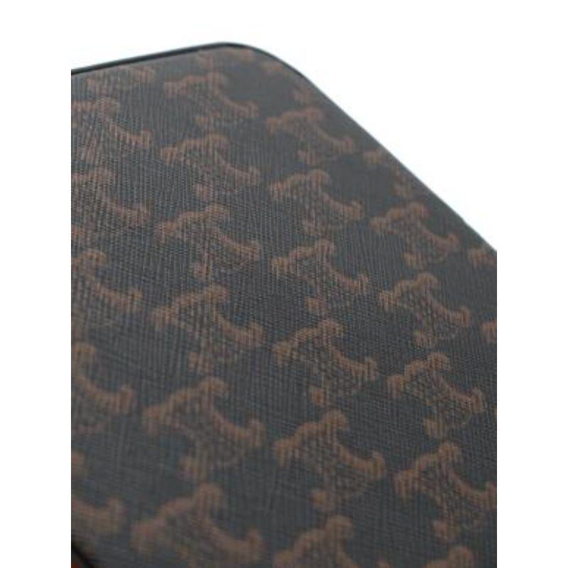 Triomphe Trinket-Schale aus Segeltuch und Leder im Angebot 1