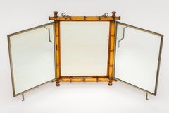 Tripart Shaving Mirror by Peter Wiederer & Brothers