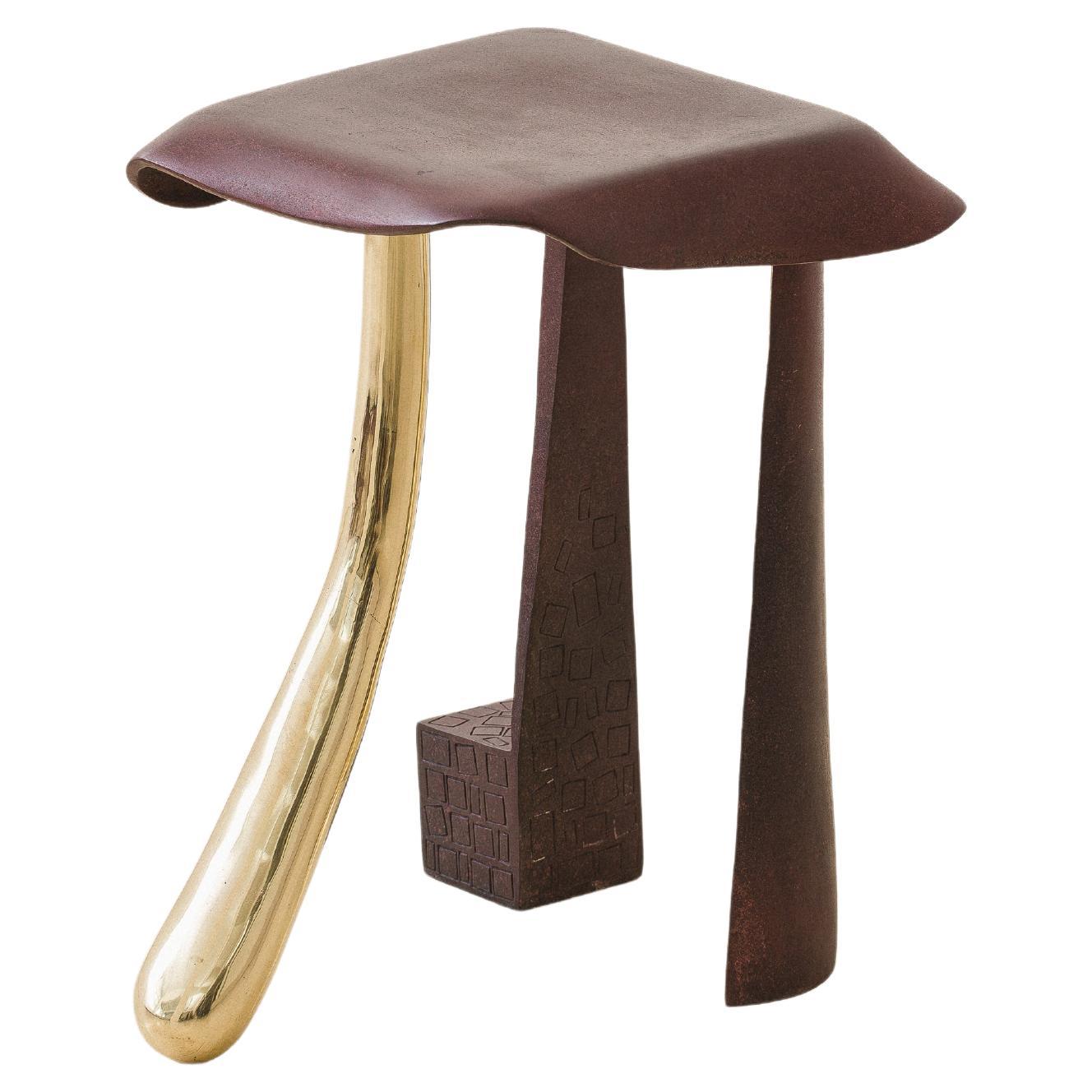 Table d'appoint Tripede par Lucas Recchia, Design brésilien contemporain