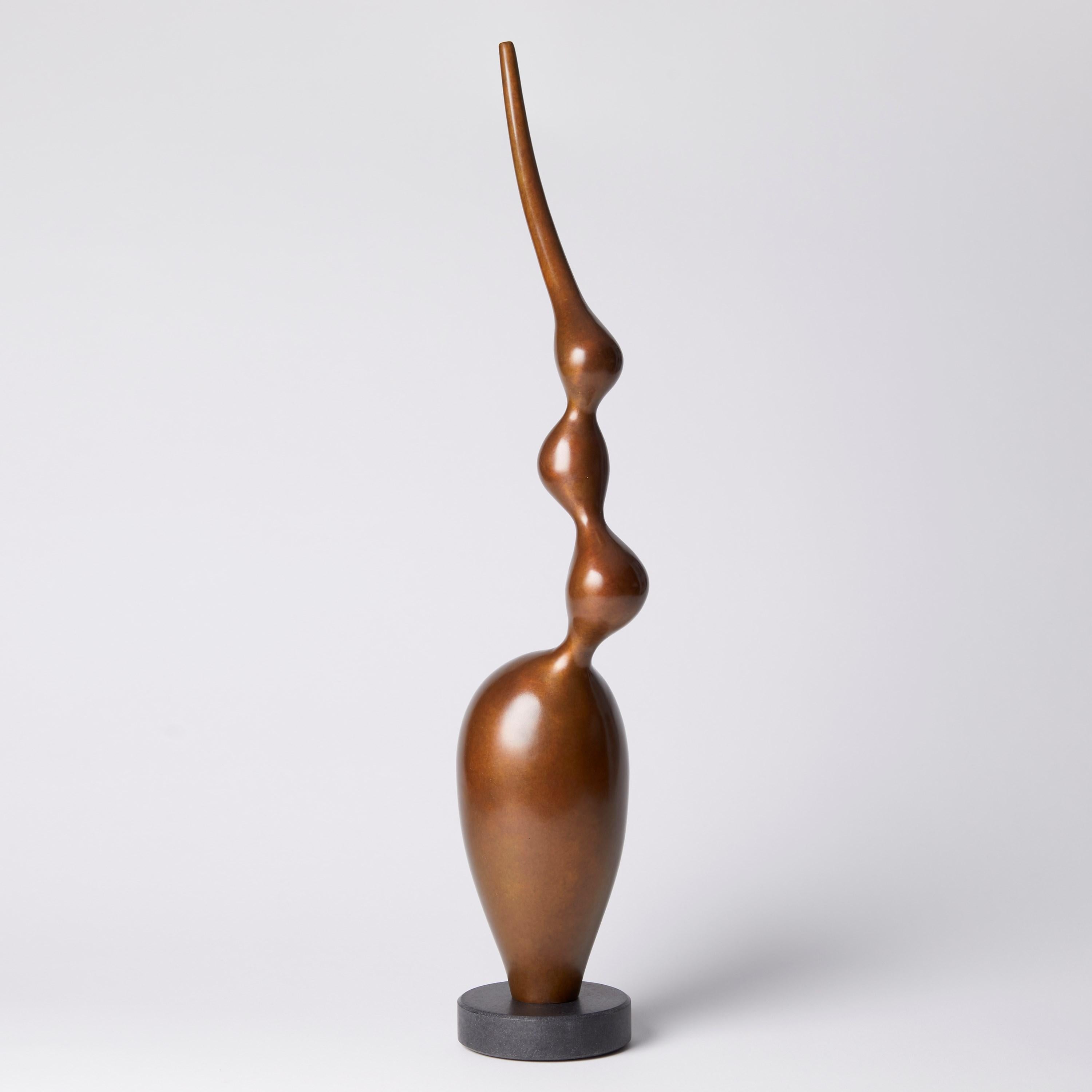 Organic Modern Triple Balance II, a Limited Edition Sculptural Bronze by Vivienne Foley