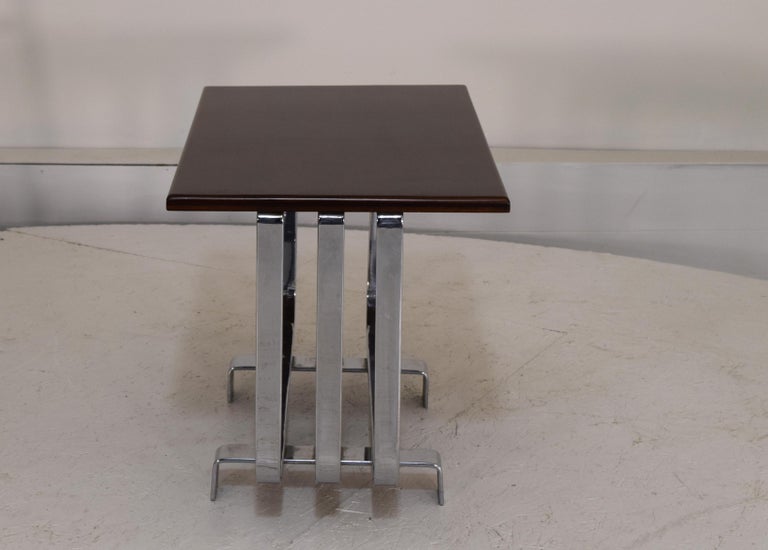 American Triple Band Table by KEM Weber For Sale