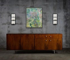 'Triple Block Metal' Model #185 Sconce in the Manner of Pierre Chareau