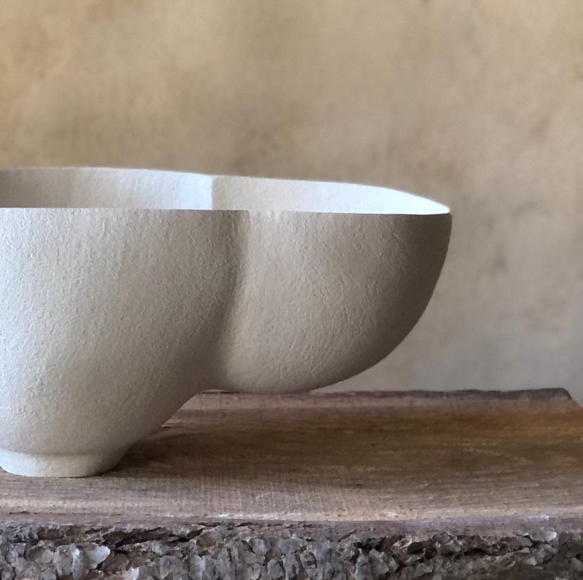 French Triple Bowl by Sophie Vaidie For Sale