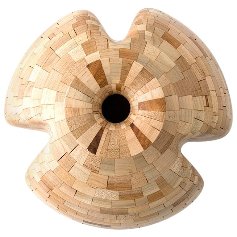 'Triple Flute Sphere Vessel', by Richard Haining For Sale at 1stDibs